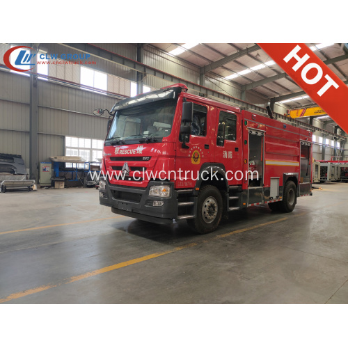 Factory Sale HOWO T5G 8000litres Fire Engines